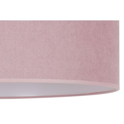 Duolla - Deckenleuchte BRISTOL 1xE27/15W/230V Ø 45 cm rosa/weiß