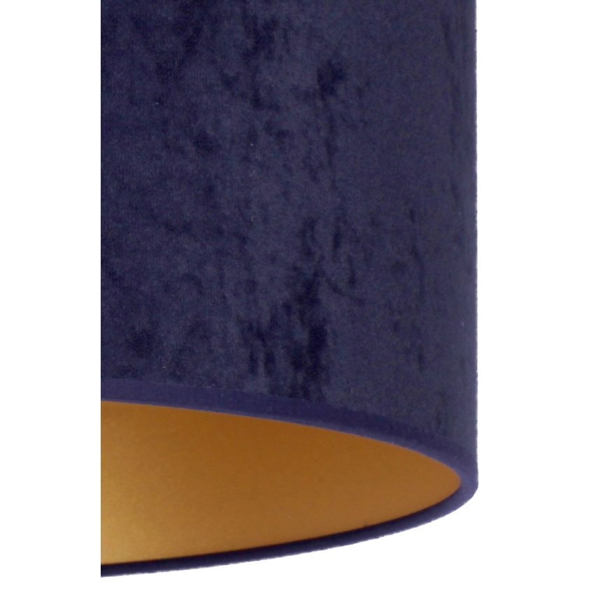 Duolla - Deckenleuchte ROLLER 1xE27/15W/230V Ø 40 cm blau/gold
