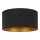 Duolla - Deckenleuchte ROLLER 3xE27/15W/230V Ø 60 cm schwarz/gold
