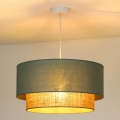 Duolla - Hängeleuchte BOHO 1xE27/15W/230V d 45 cm grün/braun