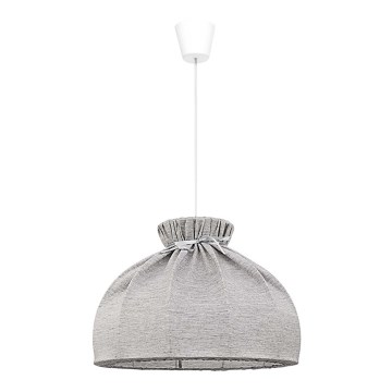 Duolla - Hängeleuchte ECO 1xE27/40W/230V d 38 cm grau