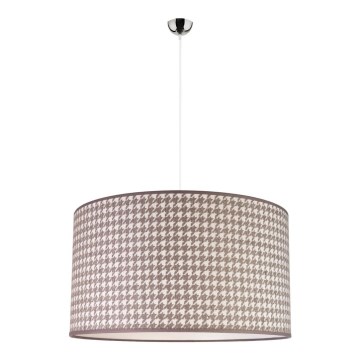 Duolla - Hängeleuchte KENT 1xE27/40W/230V d 45 cm grau