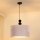 Duolla - Hängeleuchte LYON 1xE27/15W/230V d 40 cm beige
