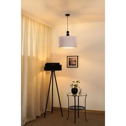 Duolla - Hängeleuchte LYON 1xE27/15W/230V d 40 cm beige