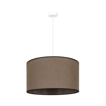 Duolla - Hängeleuchte ROLLER 1xE27/15W/230V d 40 cm braun/schwarz