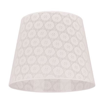 Duolla - Lampenschirm für Stehlampe CLASSIC L E27 Ø 38 cm Weiß