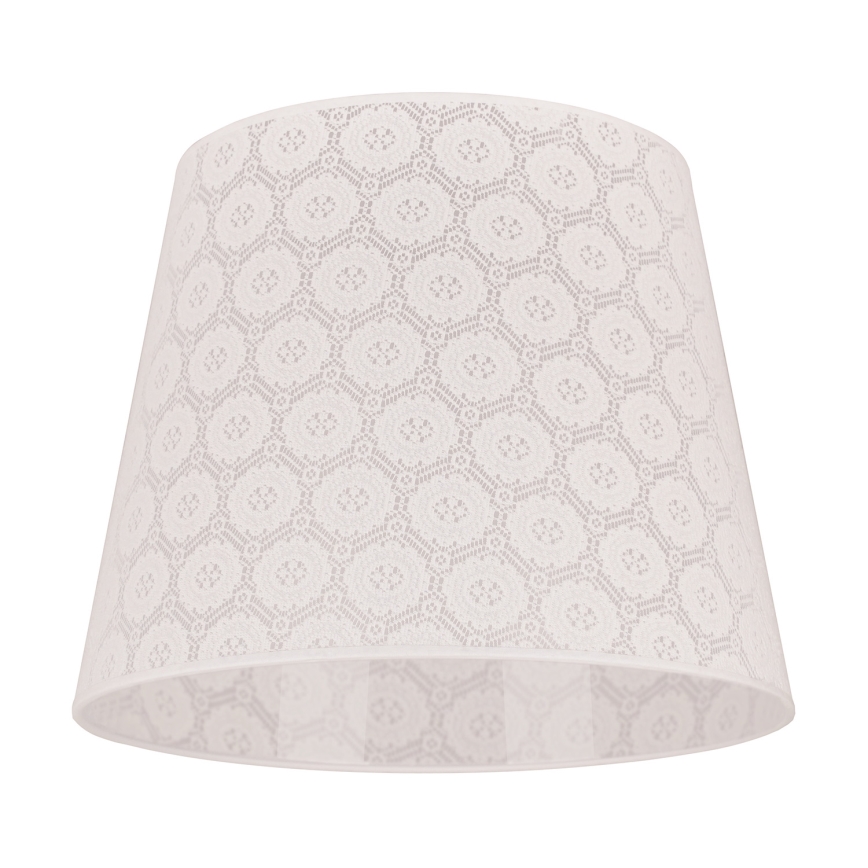 Duolla - Lampenschirm für Stehlampe CLASSIC L E27 Ø 38 cm Weiß