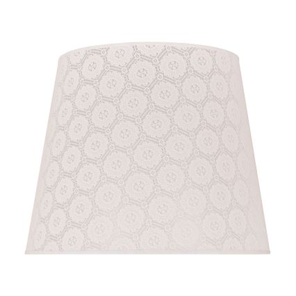 Duolla - Lampenschirm für Stehlampe CLASSIC L E27 Ø 38 cm Weiß