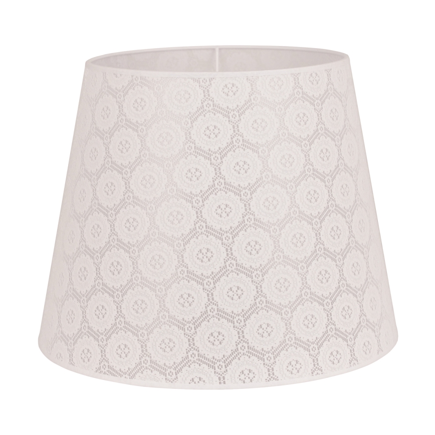 Duolla - Lampenschirm für Stehlampe CLASSIC L E27 Ø 38 cm Weiß