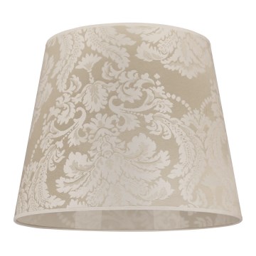 Duolla - Lampenschirm CLASSIC L für Kronleuchter, E27, Ø 38 cm, cremefarben