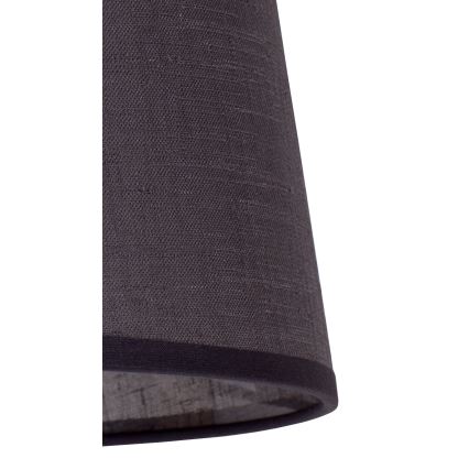 Duolla - Lampenschirm für Tischlampe CLASSIC M E27 Ø 24 cm Anthrazit