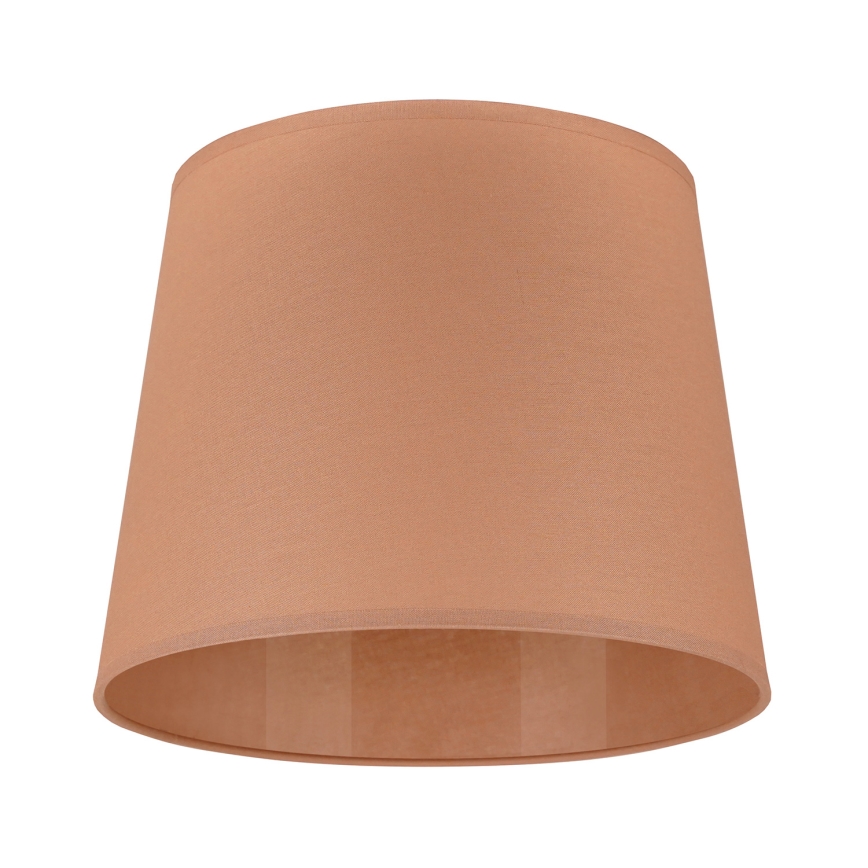 Duolla - Lampenschirm für Tischlampe CLASSIC M E27 Ø 24 cm braun
