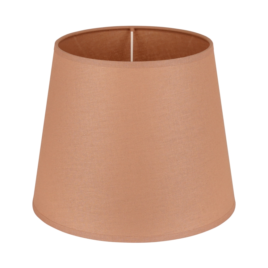 Duolla - Lampenschirm für Tischlampe CLASSIC M E27 Ø 24 cm braun