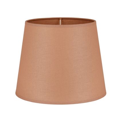 Duolla - Lampenschirm für Tischlampe CLASSIC M E27 Ø 24 cm braun