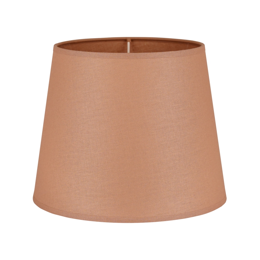 Duolla - Lampenschirm für Tischlampe CLASSIC M E27 Ø 24 cm braun