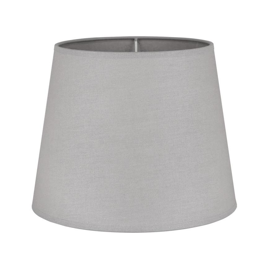 Duolla - Lampenschirm für Tischlampe CLASSIC M E27 Ø 24 cm grau