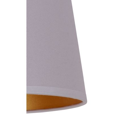 Duolla - Lampenschirm für Tischlampe CLASSIC M E27 Ø 24 cm grau