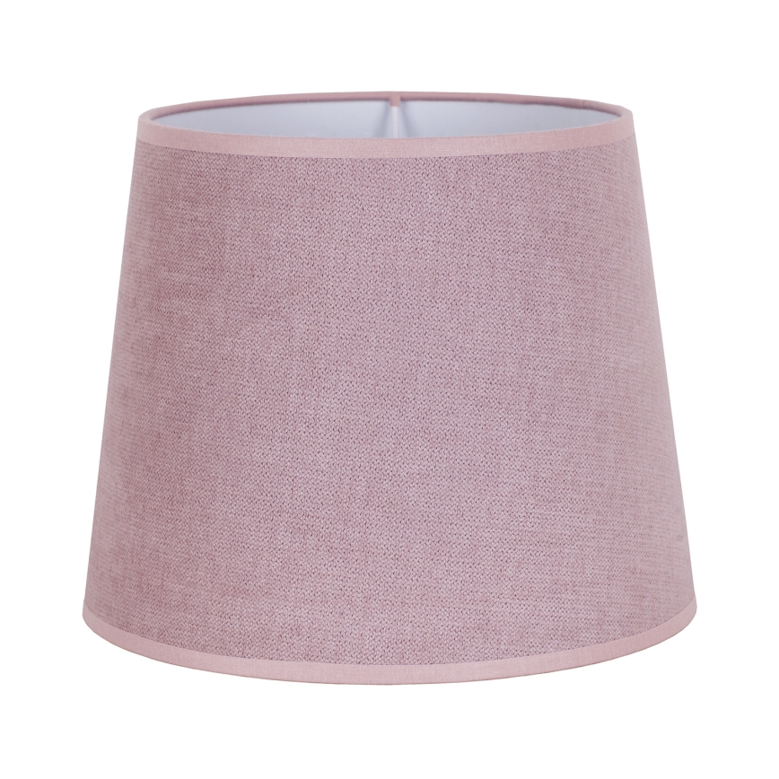 Duolla - Lampenschirm für Tischlampe CLASSIC M E27 Ø 24 cm rosa