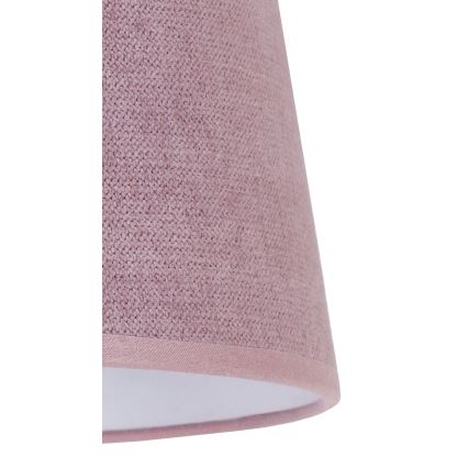 Duolla - Lampenschirm für Tischlampe CLASSIC M E27 Ø 24 cm rosa