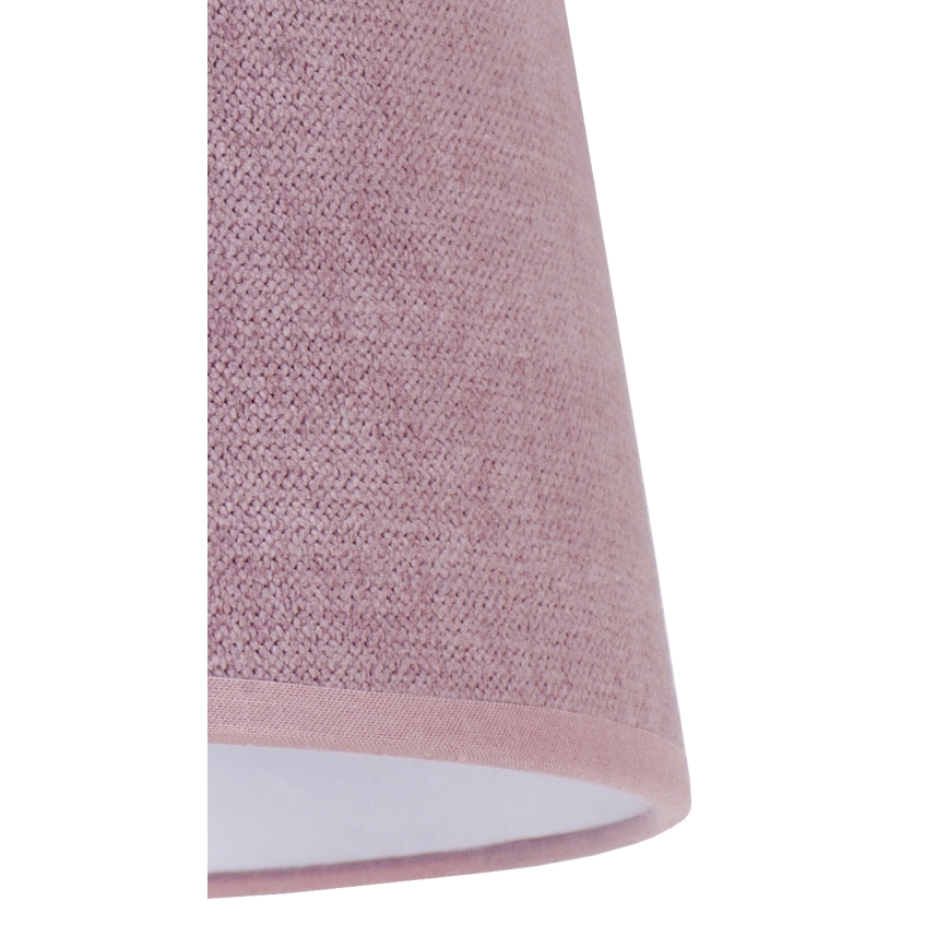 Duolla - Lampenschirm für Tischlampe CLASSIC M E27 Ø 24 cm rosa
