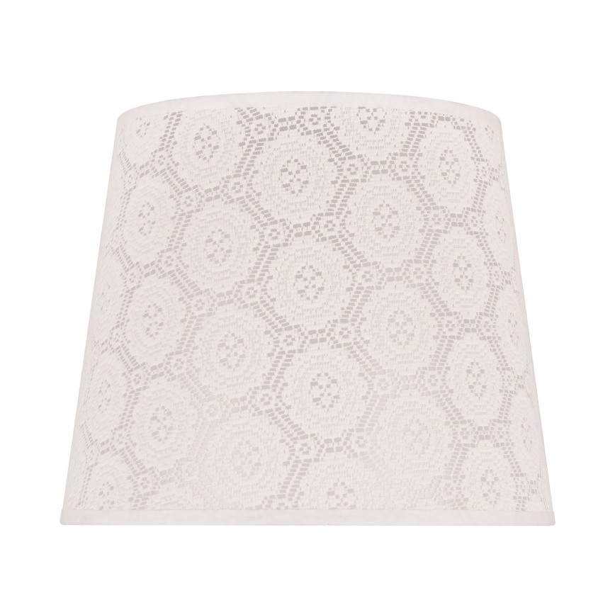 Duolla - Lampenschirm für Tischlampe CLASSIC M E27 Ø 24 cm weiß