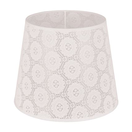 Duolla - Lampenschirm für Tischlampe CLASSIC M E27 Ø 24 cm weiß