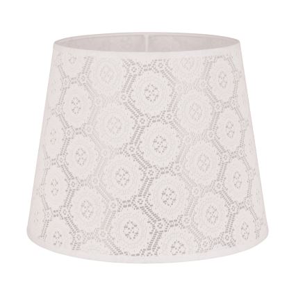 Duolla - Lampenschirm für Tischlampe CLASSIC M E27 Ø 24 cm weiß