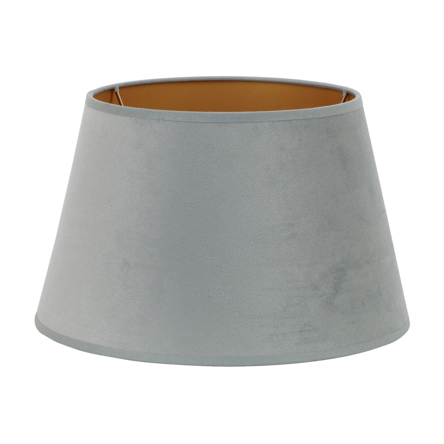Duolla - Lampenschirm für Tischlampe CONE M E27 Ø 28 cm grau