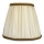 Duolla - Lampenschirm für Tisch- und Stehlampe E27 Ø 18,5 cm creme/braun