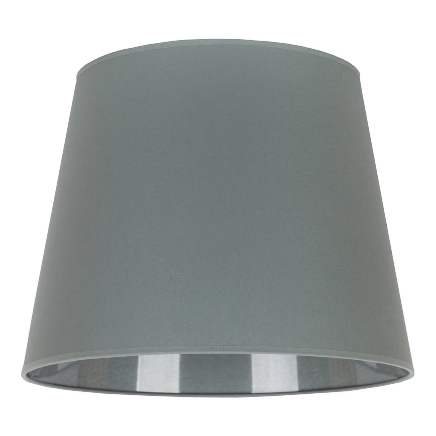 Duolla - Lampenschirm für Tischlampe CLASSIC M E27 Ø 24 cm grau