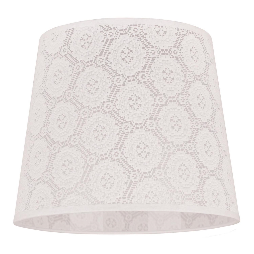 Duolla - Lampenschirm für Tischlampe CLASSIC M E27 Ø 24 cm weiß