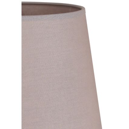 Duolla - Lampenschirm für Tischleuchte CLASSIC M E27 d 24 cm grau