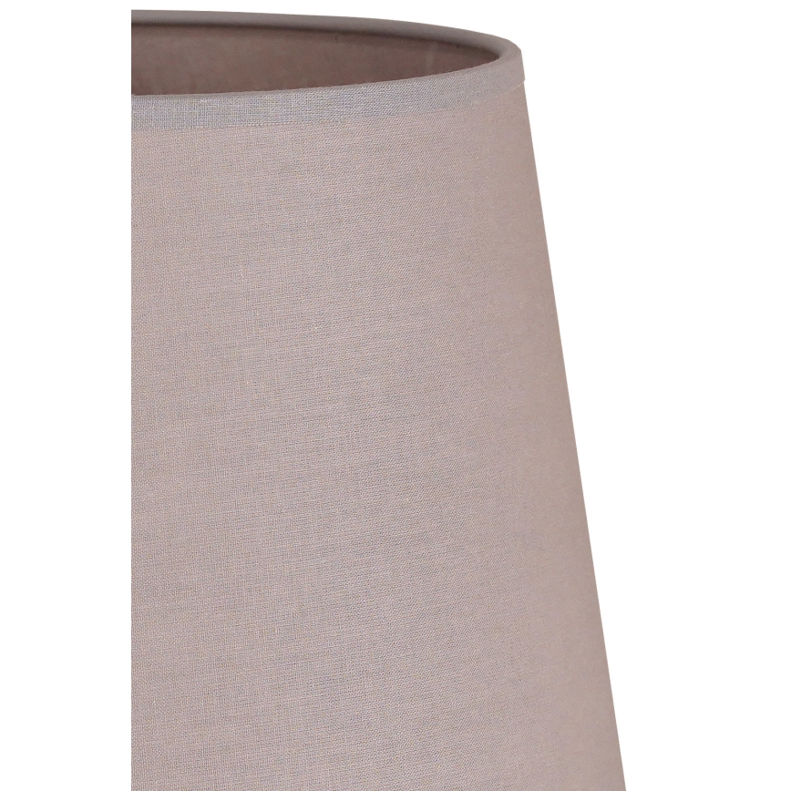 Duolla - Lampenschirm für Tischleuchte CLASSIC M E27 d 24 cm grau