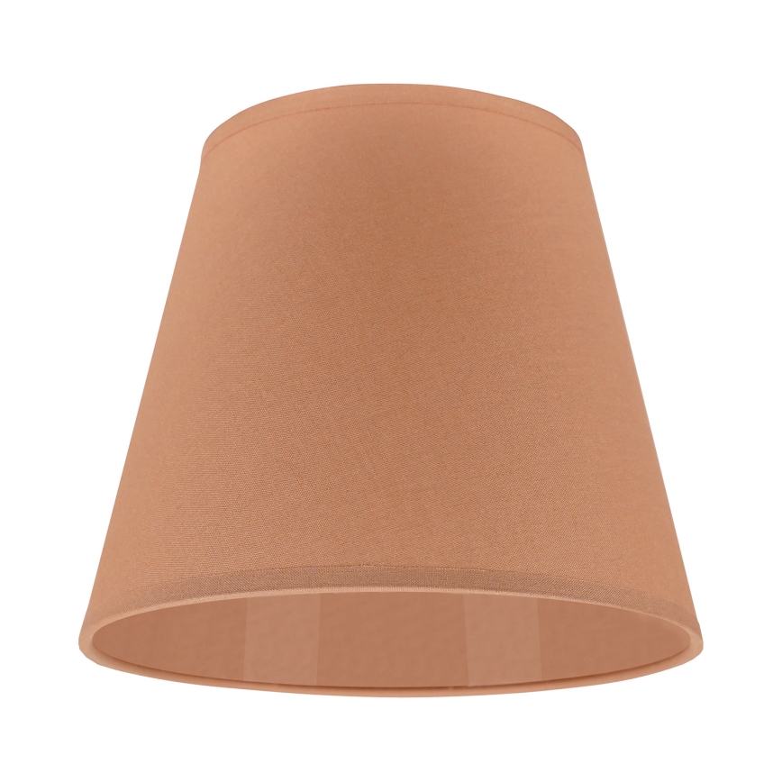 Duolla - Lampenschirm für Tischlampe SOFIA XS E14 Ø 18,5 cm braun