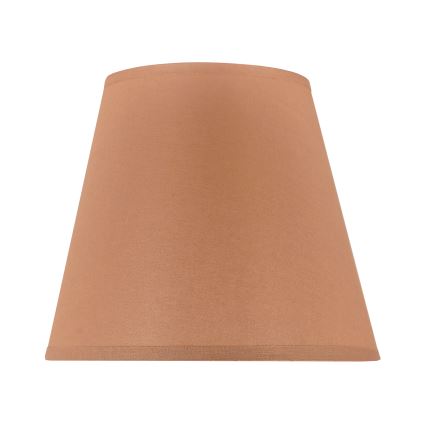 Duolla - Lampenschirm für Tischlampe SOFIA XS E14 Ø 18,5 cm braun