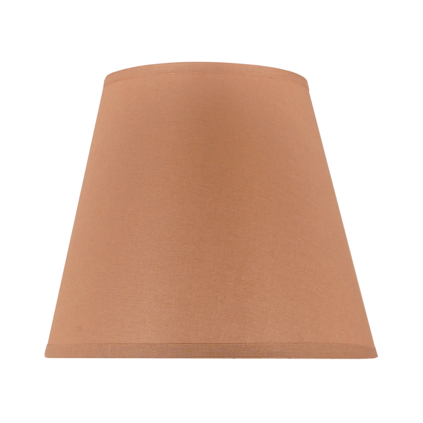 Duolla - Lampenschirm für Tischlampe SOFIA XS E14 Ø 18,5 cm braun