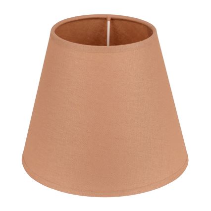 Duolla - Lampenschirm für Tischlampe SOFIA XS E14 Ø 18,5 cm braun