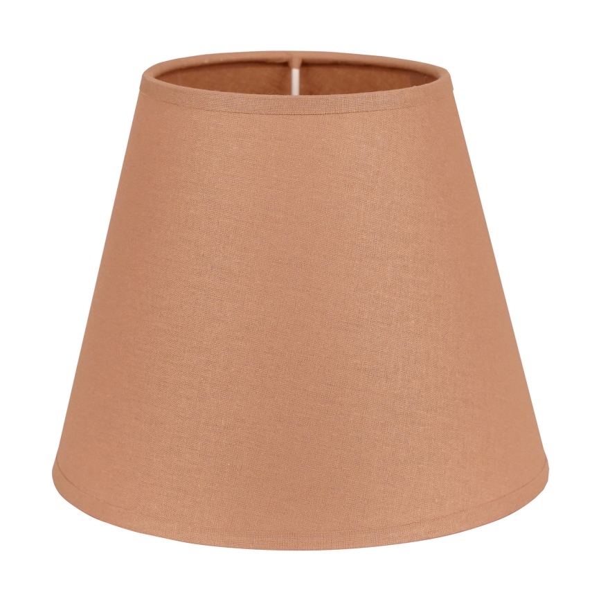 Duolla - Lampenschirm für Tischlampe SOFIA XS E14 Ø 18,5 cm braun