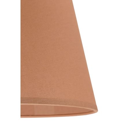 Duolla - Lampenschirm für Tischlampe SOFIA XS E14 Ø 18,5 cm braun