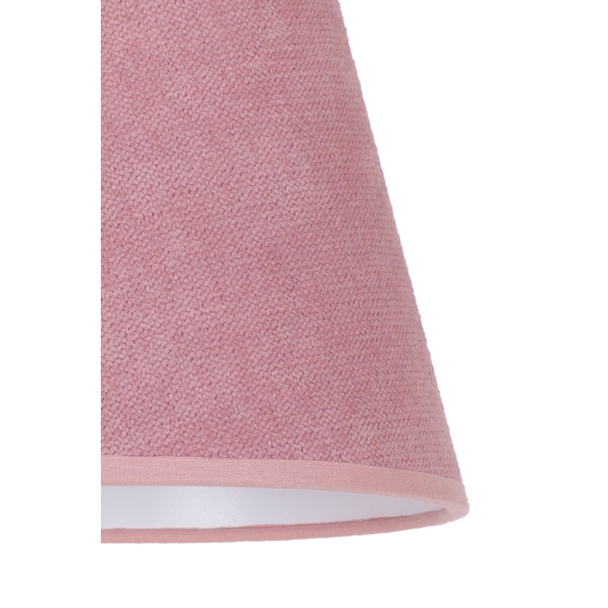 Duolla - Lampenschirm für Tischlampe SOFIA XS E14 Ø 18,5 cm rosa