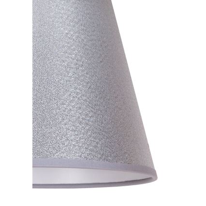 Duolla - Lampenschirm für Tischlampe SOFIA XS E14 Ø 18,5 cm Silber