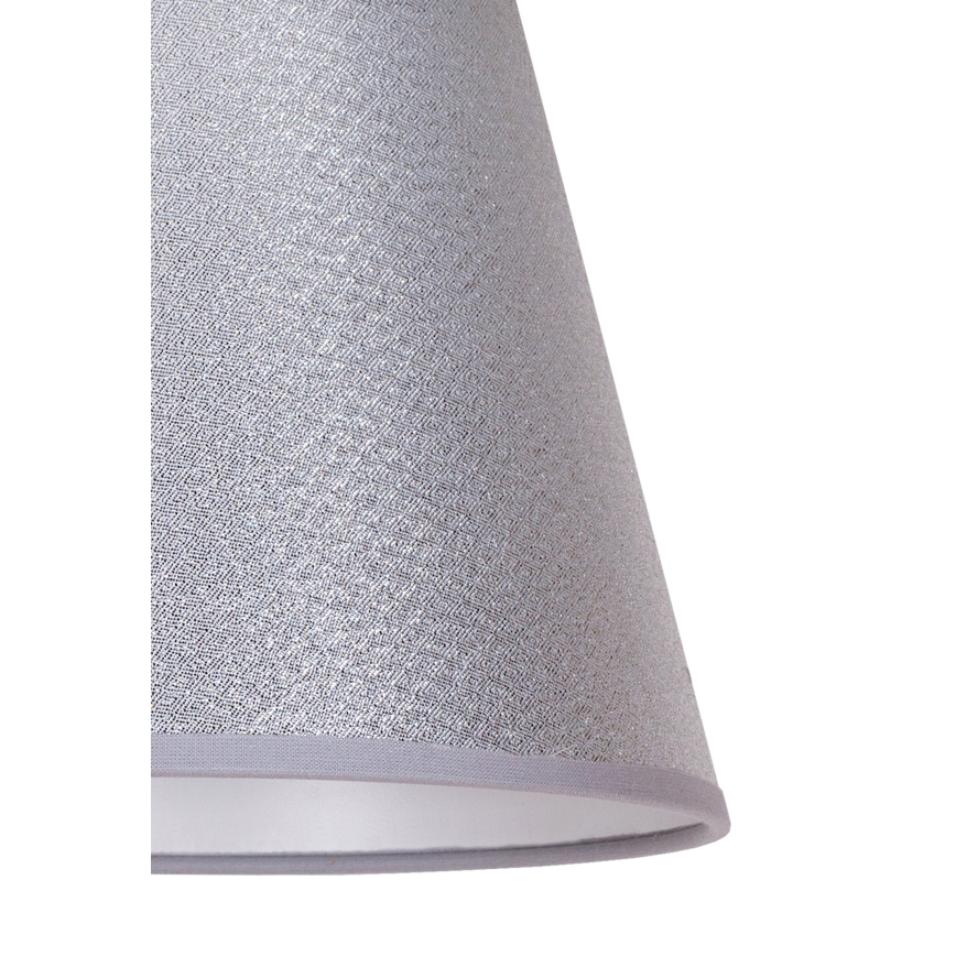 Duolla - Lampenschirm für Tischlampe SOFIA XS E14 Ø 18,5 cm Silber