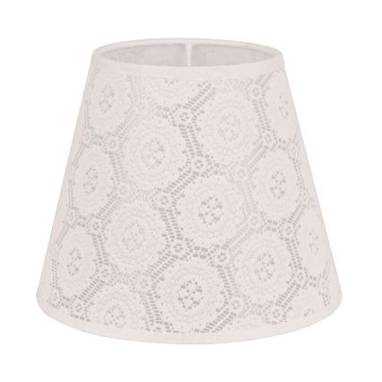 Duolla - Lampenschirm für Tischlampe SOFIA XS E14 Ø 18,5 cm Weiß