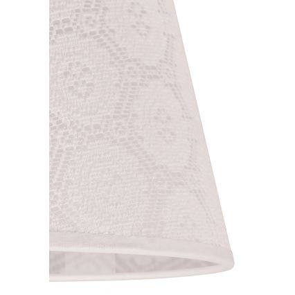 Duolla - Lampenschirm für Tischlampe SOFIA XS E14 Ø 18,5 cm Weiß