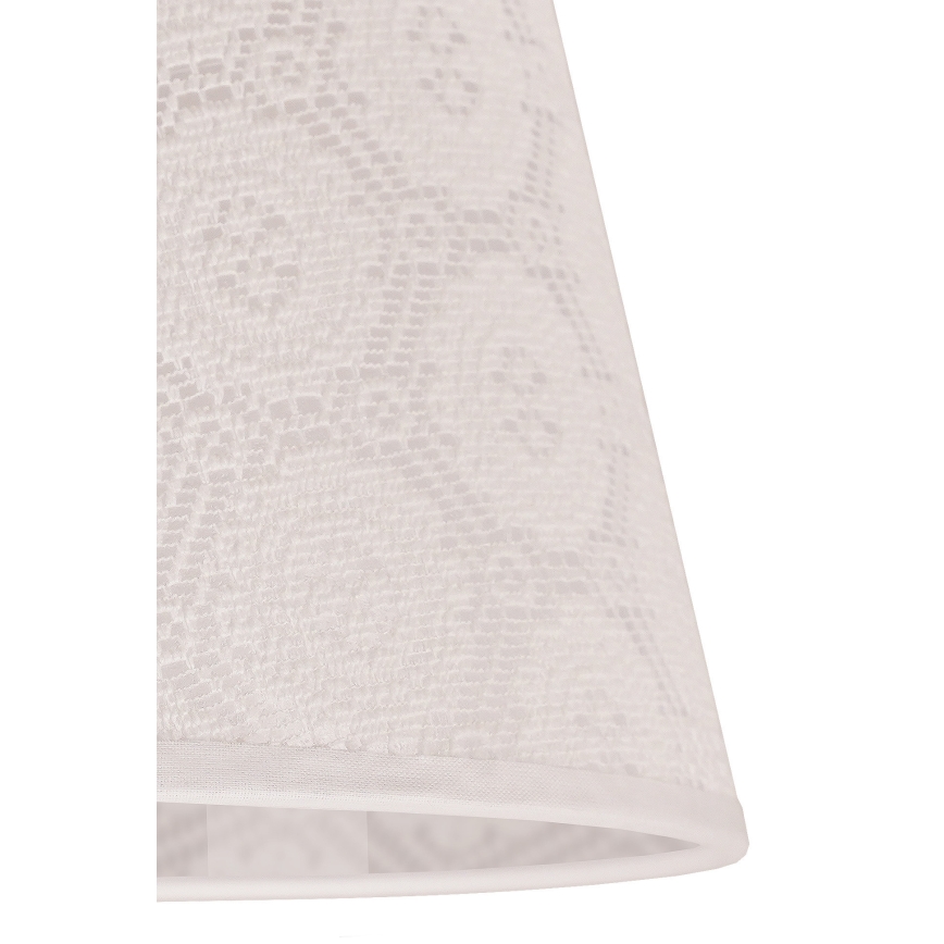 Duolla - Lampenschirm für Tischlampe SOFIA XS E14 Ø 18,5 cm Weiß