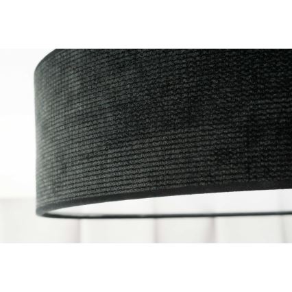 Duolla - LED-Deckenleuchte CORTINA LED/26W/230V d 45 cm 4000K schwarz