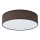Duolla - LED Deckenleuchte CORTINA LED/26W/230V Ø 30 cm 4000K Braun