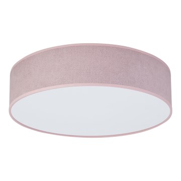 Duolla - LED Deckenleuchte CORTINA LED/26W/230V Ø 30 cm 4000K Rosa