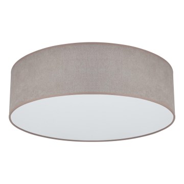 Duolla - LED Deckenleuchte CORTINA LED/26W/230V Ø 45 cm 4000K Braun