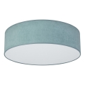 Duolla - LED Deckenleuchte CORTINA LED/26W/230V Ø 45 cm 4000K Türkis